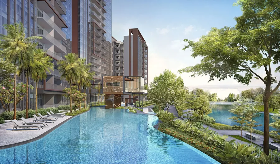 Solano Grand EC 50m lap pool — artist's impression