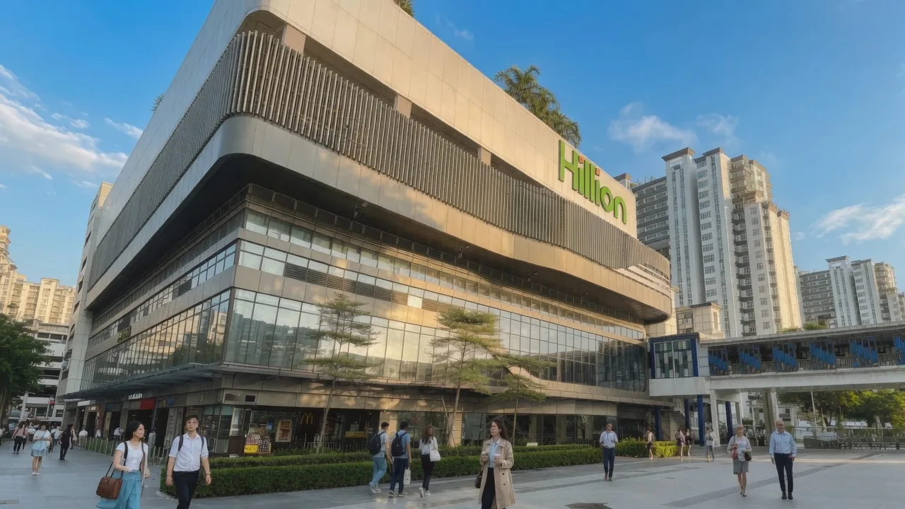 Hillion Mall at Bukit Panjang interchange near Solano Grand EC